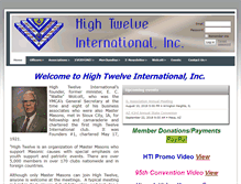 Tablet Screenshot of high12.org